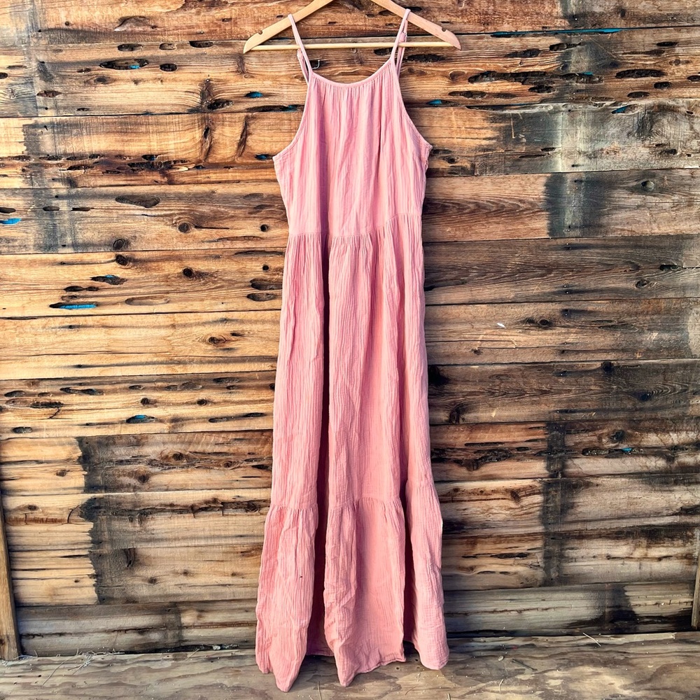 THREAD & SUPPLY | Elegant Pink Maxi Dress M